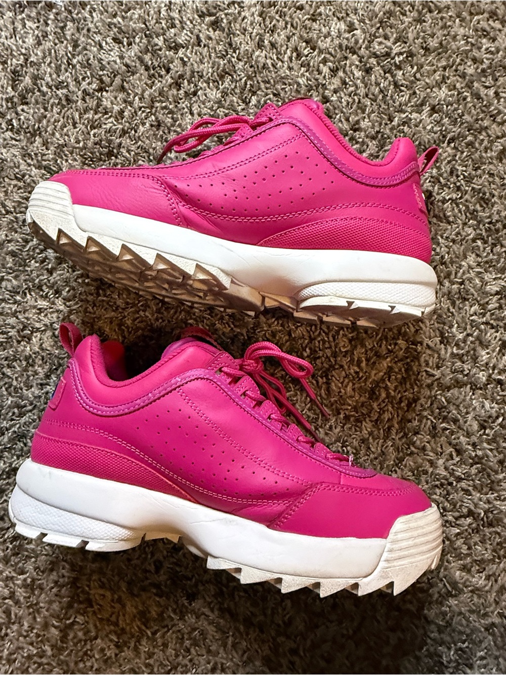 Fila disruptor platform sneakers View 2